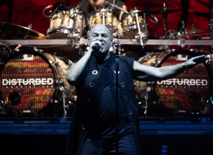Disturbed performs at Soaring Eagle Casino in Mt. Pleasant^ Michigan. Mt. Pleasant^ MI / USA - July 12^ 2018