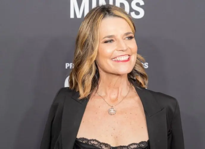 Savannah Guthrie attends 3rd Annual Project Healthy Minds World Mental Health Day Gala at Spring Studios in New York^ NY on October 9^ 2025