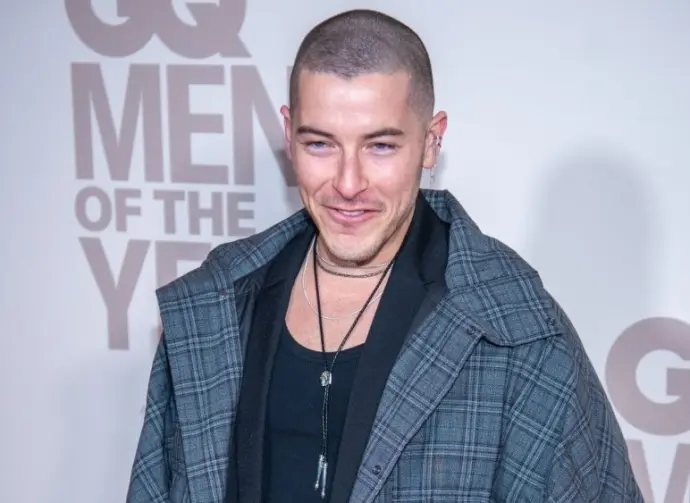 Taz Skylar attends the Men of the Year in Association with BOSS at The Royal Opera House London^ England^ UK - November 15^ 2023