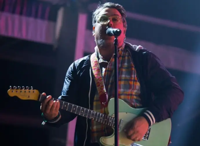 They Might Be Giants perform in concert at Vida Festival on June 30^ 2018 in Barcelona^ Spain.