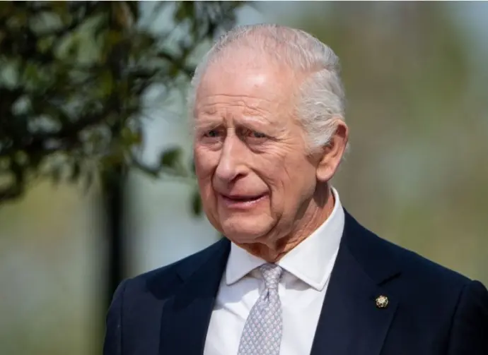 King Charles III at Villa Doria Pamphilj Rome^ Italy - April 10^ 2025