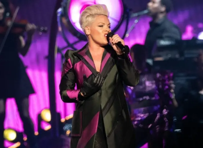 P!nk performing live at the Little Caesar's Arena Detroit^ MI /USA - 04-26-2019