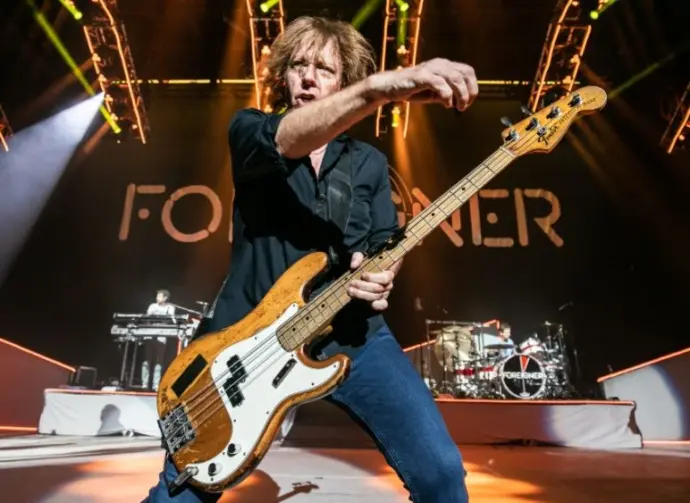 Foreigner performs at DTE Energy Music Theater on their Juke Box Heroes tour. Clarkston^ MI / USA – July 15^ 2018: