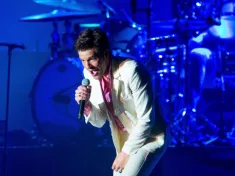 Indie rock band The Killers perform in concert at FIB Festival on July 20^ 2018 in Benicassim^ Spain.