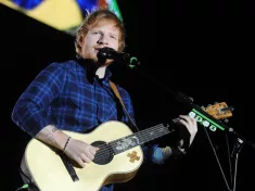 Ed Sheeran during his performance in Prague^ Czech republic^ February 12^ 2015.