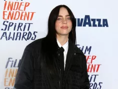 Billie Eilish at the 2024 Film Independent Spirit Awards on the Beach on February 25^ 2024 in Santa Monica^ CA