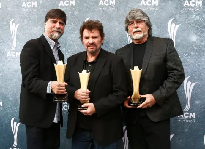 (L-R) Ted Gentry^ Jeff Cook and Randy Owen of Alabama attend the 9th Annual ACM Honors at the Ryman Auditorium on September 1^ 2015 in Nashville^ Tennessee.