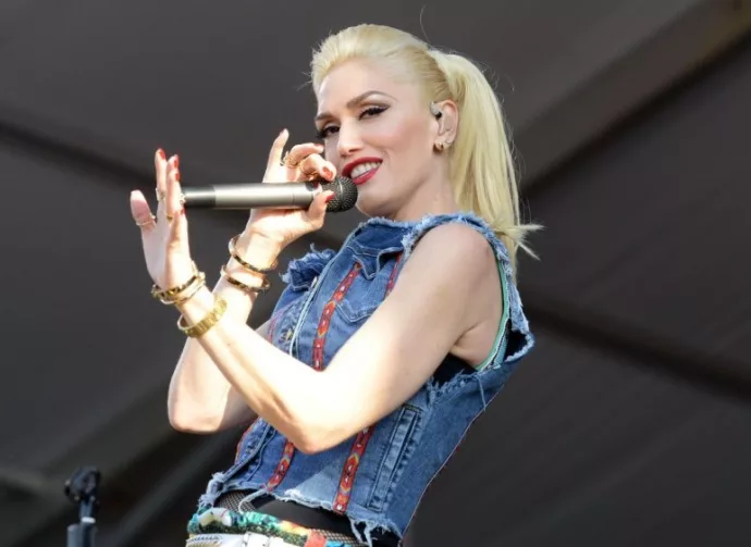 Gwen Stefani performs with her band No Doubt at the New Orleans Jazz and Heritage Festival New Orleans^ LA - May 1^ 2015