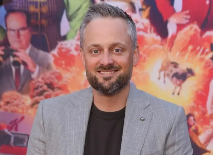 Nate Bargatze attends the premiere of Netflix's Unfrosted. Hollywood^ CA USA - April 30^ 2024