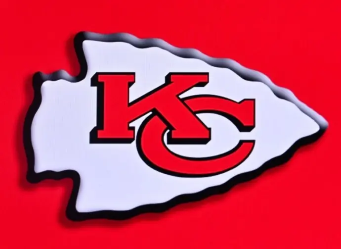 Kansas City Chiefs LOGO on red background