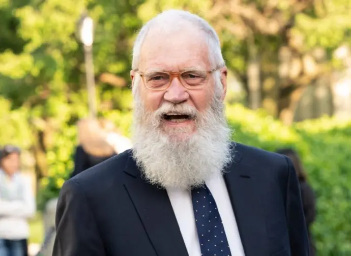 David Letterman arrives at the Statue Of Liberty Museum Opening Celebration at Battery Park New York^ NY - May 15^ 2019