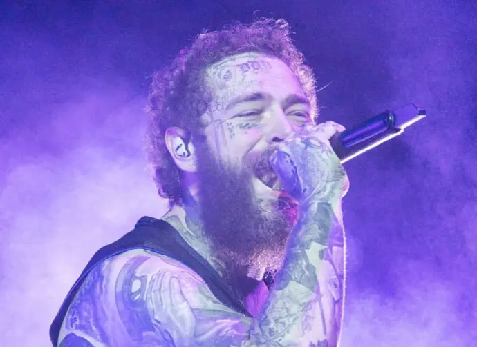 Post Malone performs at Bonnaroo music festival Manchester^ Tennessee USA - 06-15-2024