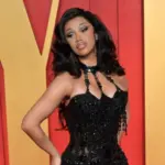 Cardi B at the 30th Vanity Fair Oscar Party. LOS ANGELES^ USA. March 10^ 2024