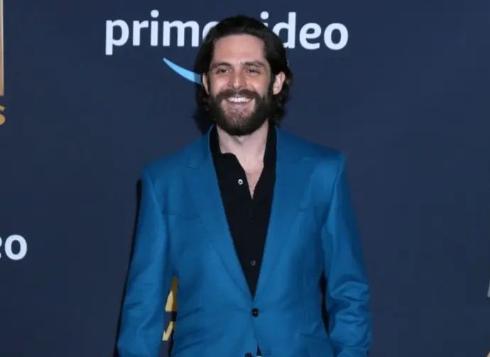 Thomas Rhett at the 2022 Academy of Country Music Awards Arrivals at Allegient Stadium on March 7^ 2022 in Las Vegas^ NV