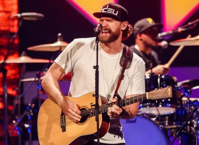 Chase Rice performs onstage during the 2021 iHeartCountry Festival Presented By Capital One at The Frank C. Erwin Jr. Center on October 30^ 2021 in Austin^ Texas.