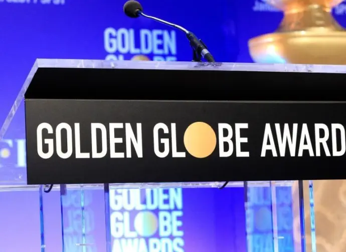 Sign at the nomination announcements for the 76th Annual Golden Globe Awards at the Beverly Hilton Hotel on December 6^ 2018 in Beverly Hills^ CA