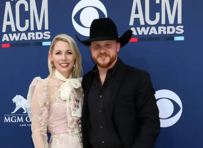 Brandi Johnson^ Cody Johnson at the 54th Academy of Country Music Awards at the MGM Grand Garden Arena on April 7^ 2019 in Las Vegas^ NV