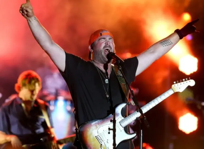 Lee Brice performs in concert at The Fest at Long Island Community Hospital at Bald Hill on July 3^ 2019 in Farmingville^ New York.