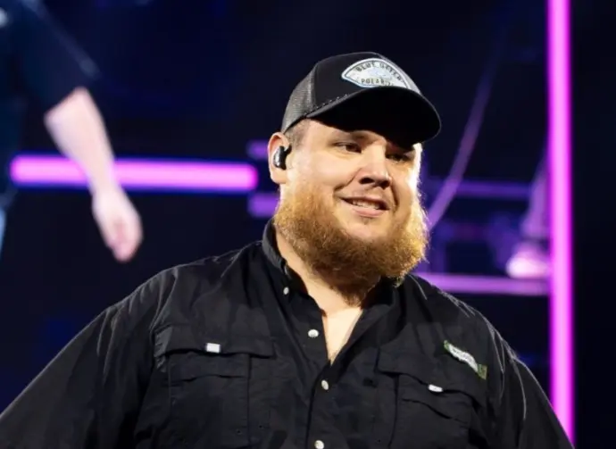 Luke Combs performs live at ao arena manchester uk. Manchester^ United Kingdom^ 17th october 2023