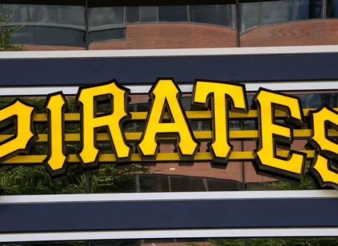 Pittsburgh Pirates sign at PNC Park is the home of Major League Baseball's sports team Pittsburgh Pirates.