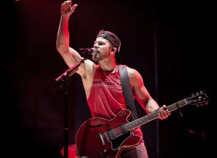 Kip Moore performs at the Cavendish Music Festival. Event organizer: Strut Entertainment^ Toronto CAVENDISH PEI - Saturday^ July 8^ 2017