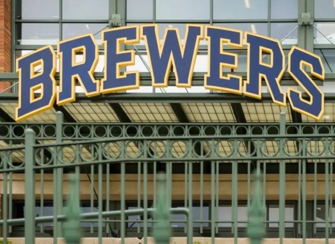 Milwaukee Brewers' American Family Field MLB Baseball stadium Milwaukee^ Wisconsin - May 26^ 2022