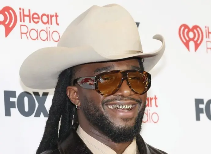 Shaboozey at the 2026 iHeartRadio Music Awards at Dolby Theatre LOS ANGELES^ CA - MARCH 26^ 2026