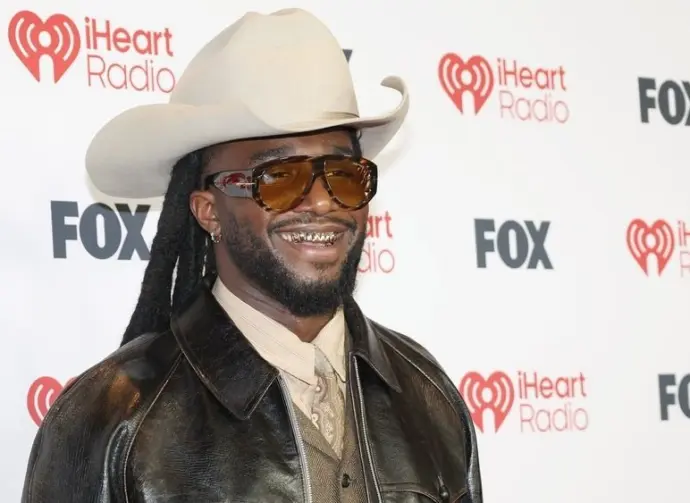 Shaboozey at the 2026 iHeartRadio Music Awards at Dolby Theatre LOS ANGELES^ CA - MARCH 26^ 2026