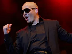 Pitbull plays on the first day of the two-day Festival Mundial on June 16^ 2012 in Tilburg^ THE NETHERLANDS