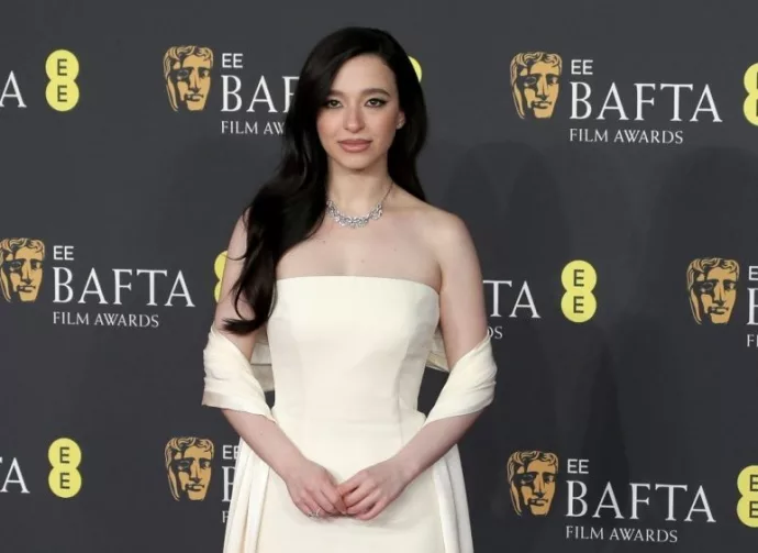 Mikey Madison attends the 2025 BAFTA Film Awards at The Royal Festival Hall in London^ England. London^ United Kingdom - February 16^ 2025