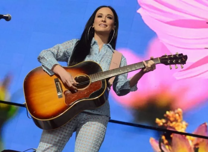 Kacey Musgraves performs at the 2018 Farm Aid Benefit Concert. Hartford^ CT - September 22^ 2018