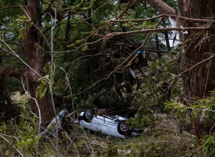 Aftermath of Central Texas flooding July 8^ 2025