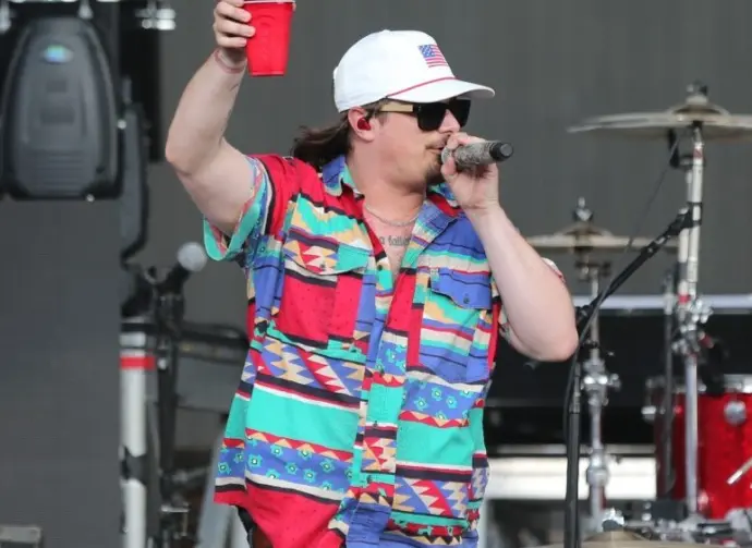 Hardy performs in concert during the "Can't Say I Ain't Country" Tour on July 20^ 2019 at Northwell Health at Jones Beach Theater in Wantagh^ New York.