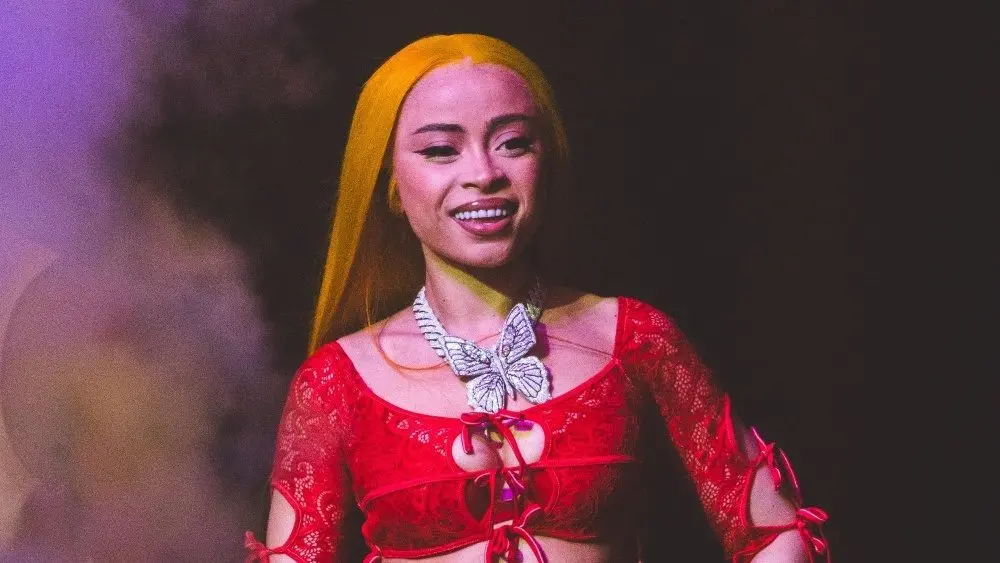 Ice Spice in concert at The Fillmore in Detroit Michigan. August 9 2024