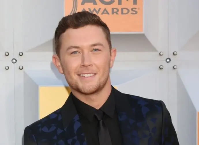 Scotty McCreery at the 51st Academy of Country Music Awards Arrivals at the Four Seasons Hotel on April 3^ 2016 in Las Vegas^ NV