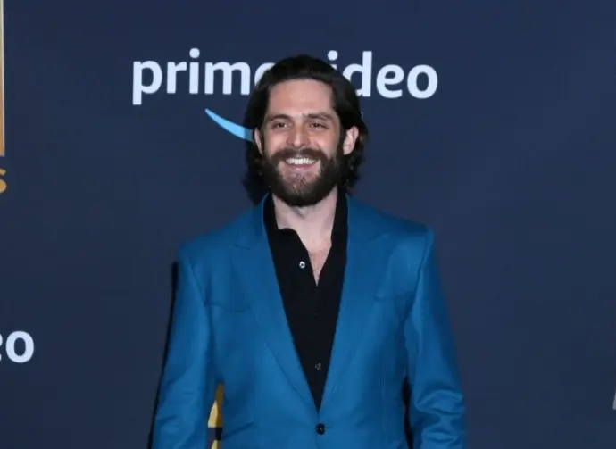 Thomas Rhett at the 2022 Academy of Country Music Awards Arrivals at Allegient Stadium on March 7^ 2022 in Las Vegas^ NV