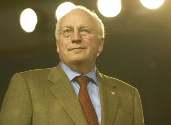 Campaign rally in Ohio attended by Vice Presidential candidate Dick Cheney^ 2004