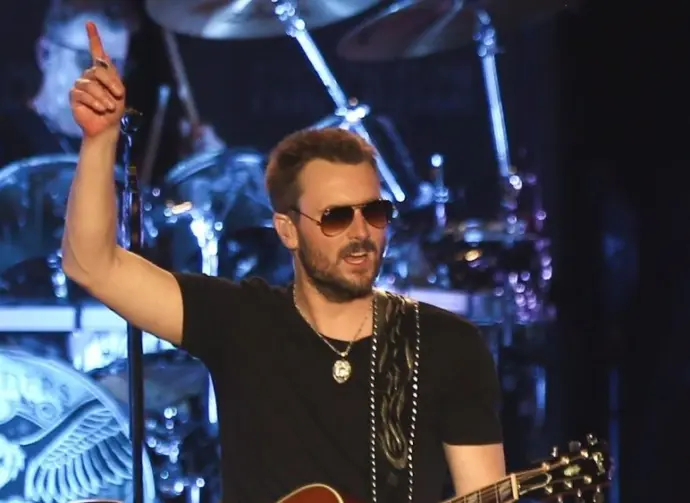 Eric Church performs onstage at the Runaway Country Music Fest at Osceola Heritage Park on March 20^ 2016 in Kissimmee^ Florida.