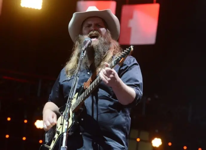 Chris Stapleton performs at the 2018 Farm Aid. Hartford^ CT - September 22^ 2018