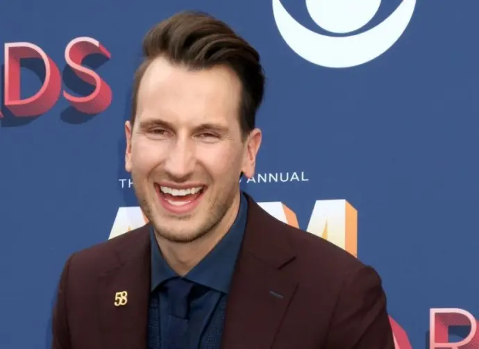 Russell Dickerson at the Academy of Country Music Awards 2018 at MGM Grand Garden Arena on April 15^ 2018 in Las Vegas^ NV