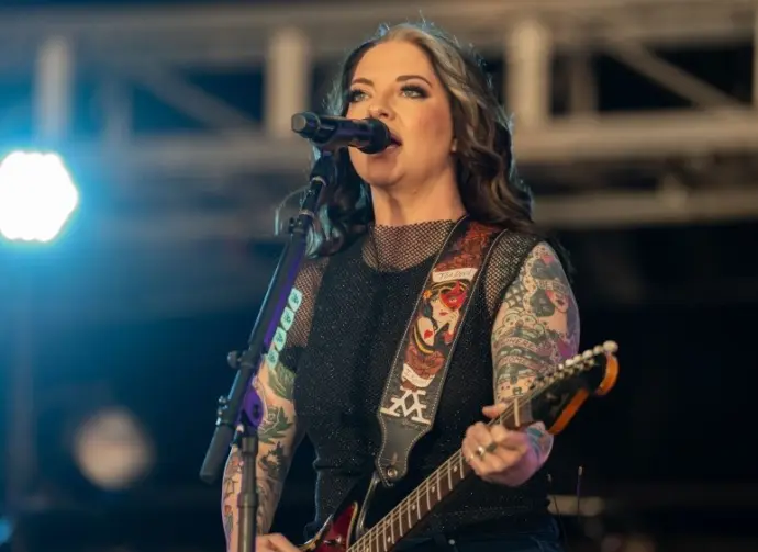 Ashley McBryde performs in concert on April 5^ 2024 in Fort Lauderdale^ Florida as part of the Tortuga Music Festival.