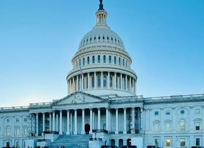 The United States Capitol^ located at the heart of Washington^ D.C. Washington^ DC^ USA - November 14^ 2022