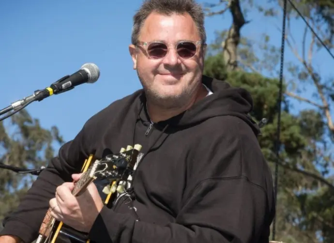 Vince Gill performs at Hardly Strictly Bluegrass in Golden Gate Park. He's worn 20 Grammy & 10 CMA Awards. Also inducted into Nashville Songwriters Hall of Fame. San Francisco^ CA/USA - 10/1/16
