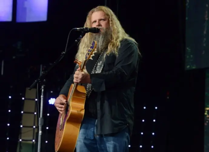 Country superstar singer songwriter Jamey Johnson performs at the 2018 Farm Aid. Hartford^ CT - September 22^ 2018