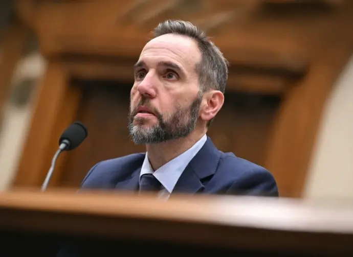 Former U.S. special counsel Jack Smith testifies before the House Judiciary Committee in the Rayburn House Office Building on Capitol Hill. WASHINGTON^ DC – JANUARY 22^ 2026