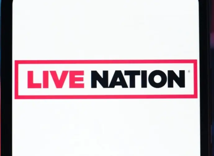 In this photo illustration^ the Live Nation Entertainment logo is seen displayed on a smartphone screen. September 24^ 2025^ United States