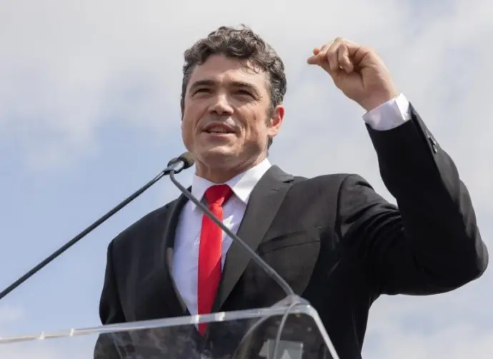 Joe Kent^ Republican congressional candidate in Washington’s 3rd Congressional District^ speaks at the “Justice for J6” rally near the United States Capitol. WASHINGTON^ D.C. – September 18^ 2021