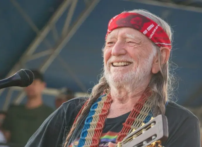 Willie Nelson performs at LOCKN' Festival in Arrington^ VA. Arrington^ VA/USA - 9/7/2014