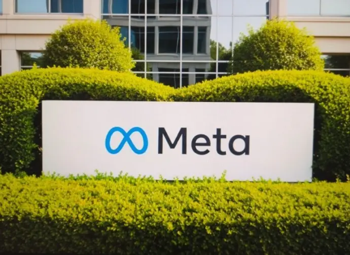 Meta company sign in front of the headquarters building in menlo park^ california^ usa^ in may 2023 - New York City^ 17 October 2025