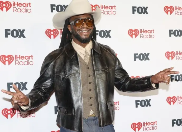 Shaboozey at the 2026 iHeartRadio Music Awards at Dolby Theatre LOS ANGELES^ CA - MARCH 26^ 2026